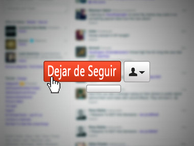 dejar de seguir