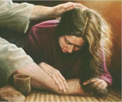 mary annointing jesus feet