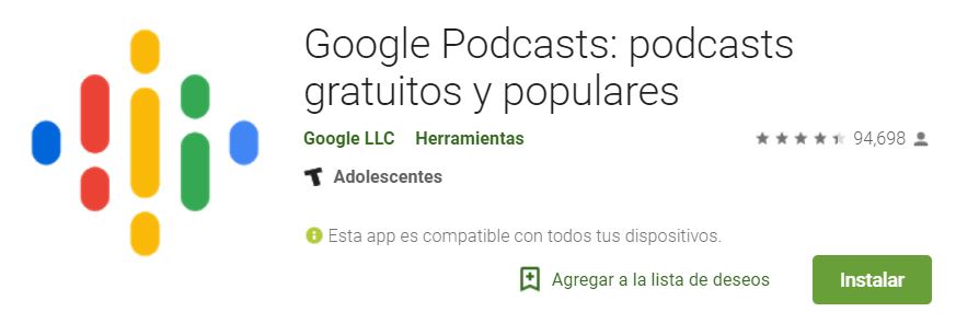 podcast google