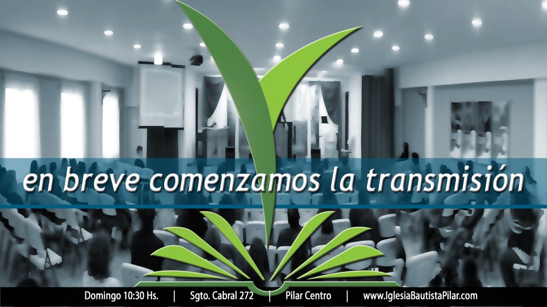 en breve comenzamos la transmisión